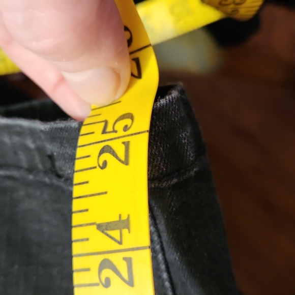 SIMPLY BE DENIM DISTRESSED BLACK CHLOE SKINNY JEANS. Size 26s - Picture 4 of 4